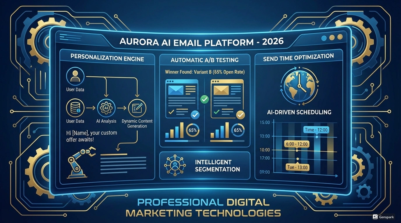 AI в email-маркетинге - персонализация и автоматизация. Email платформа с AI персонализацией писем, оптимизацией времени отправки и автоматическим A/B тестированием